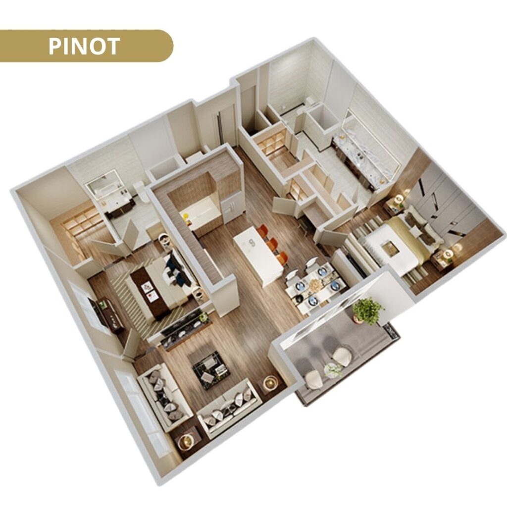 Pinot floorplan