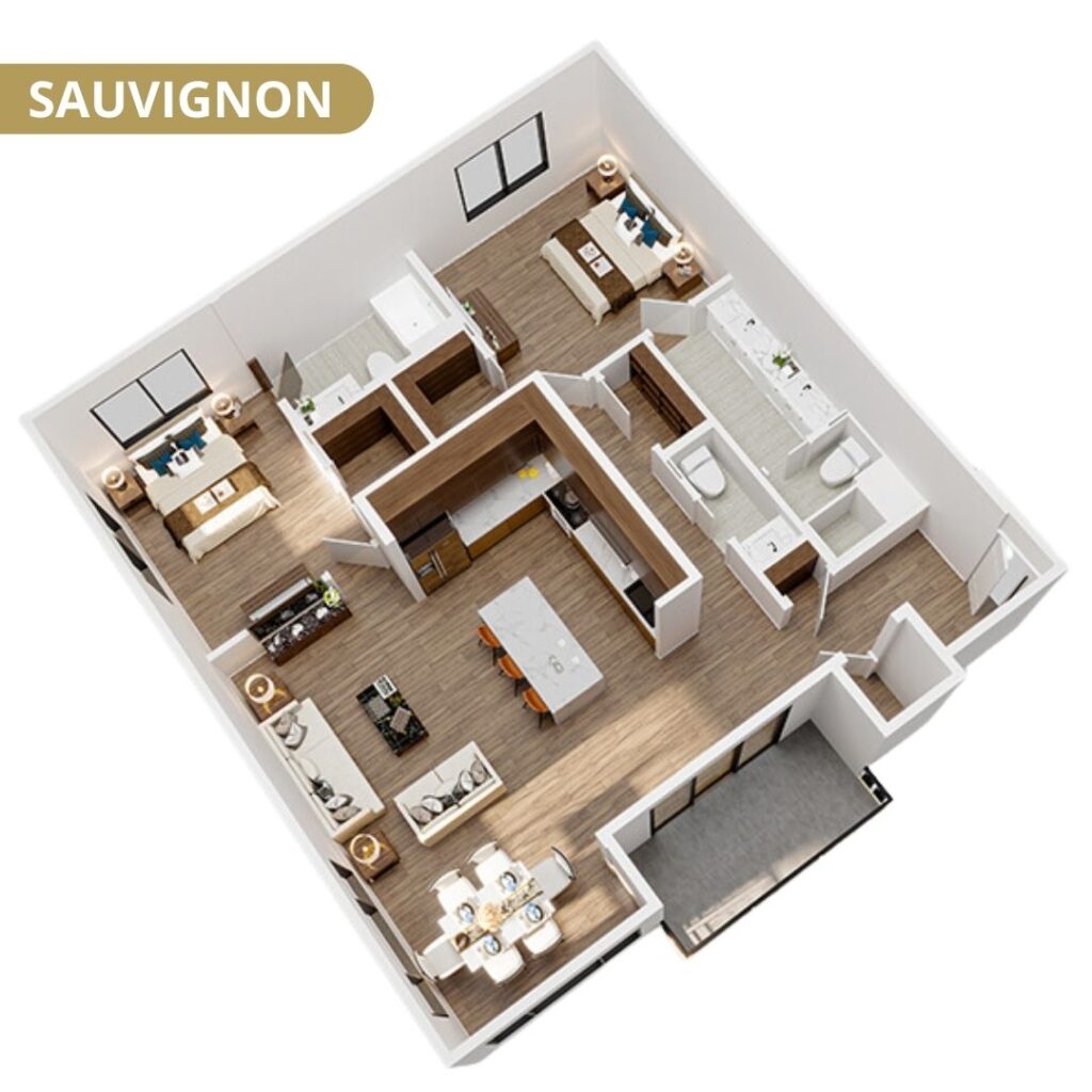 Sauvignon floorplan